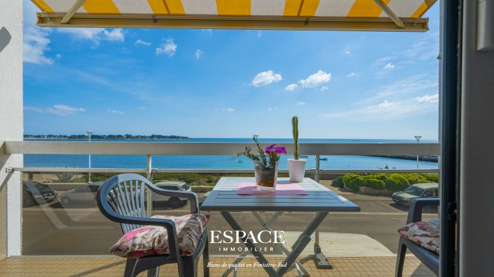A vendre Concarneau, Corniche - Appartement 3 pièces face à la mer